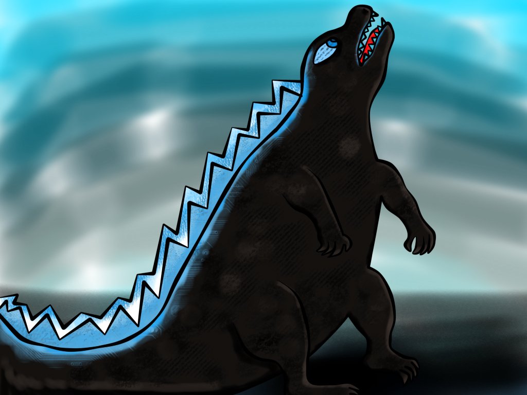 Download Movie Godzilla Art by Ducklino