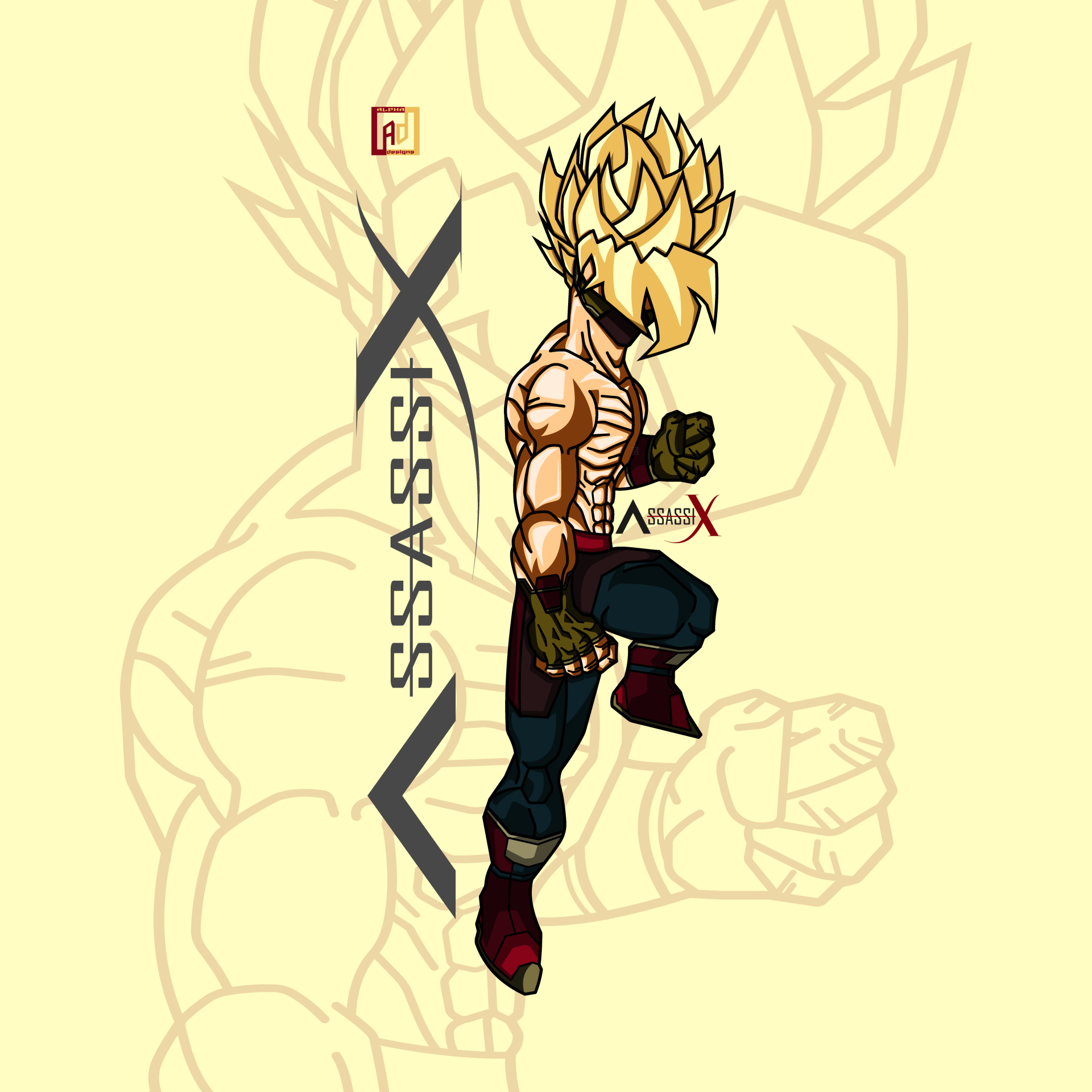 ASSASSIX (ALPHA DESIGNS OC) by mglking