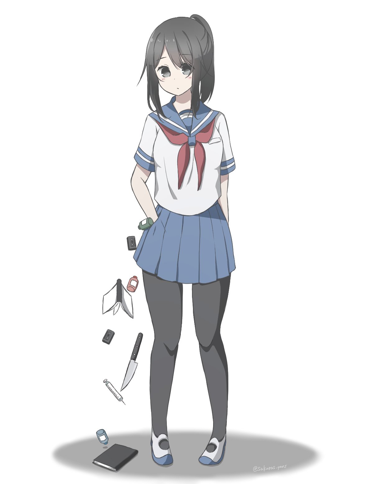 Download Ayano Aishi Video Game Yandere Simulator Art