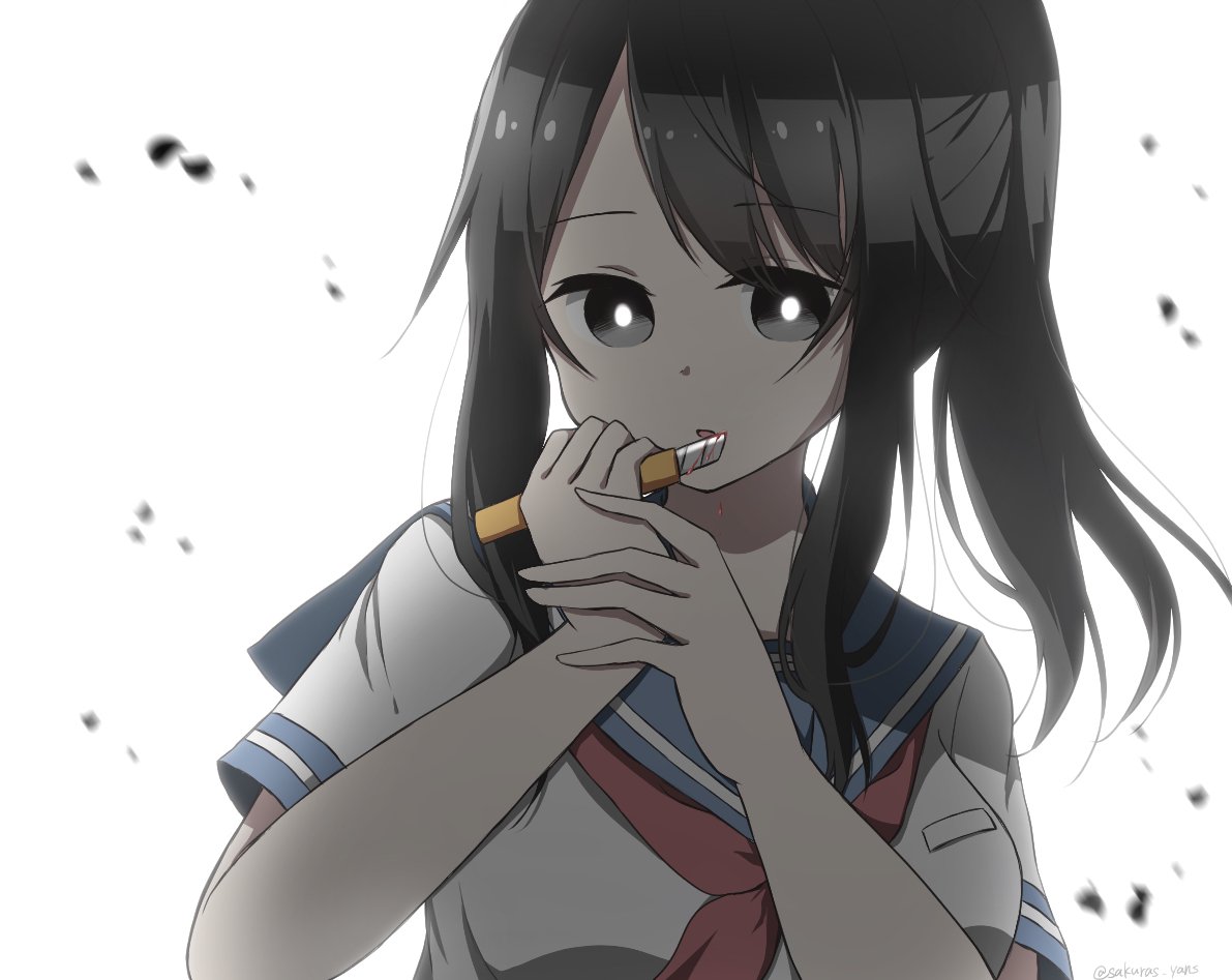 Download Ayano Aishi Video Game Yandere Simulator Art