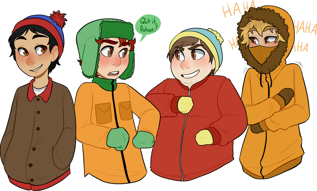 Download Kenny McCormick Eric Cartman Kyle Broflovski Stan Marsh TV Show South Park Art