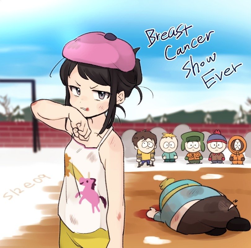 Download Butters Stotch Kenny McCormick Stan Marsh Eric Cartman Kyle Broflovski Jimmy Valmer Wendy Testaburger TV Show South Park Art