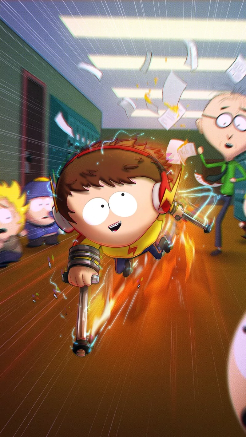 Craig Tucker Tweek Tweak Mr. Mackey Jimmy Valmer Fastpass (South Park) video game South Park: The Fractured But Whole Image