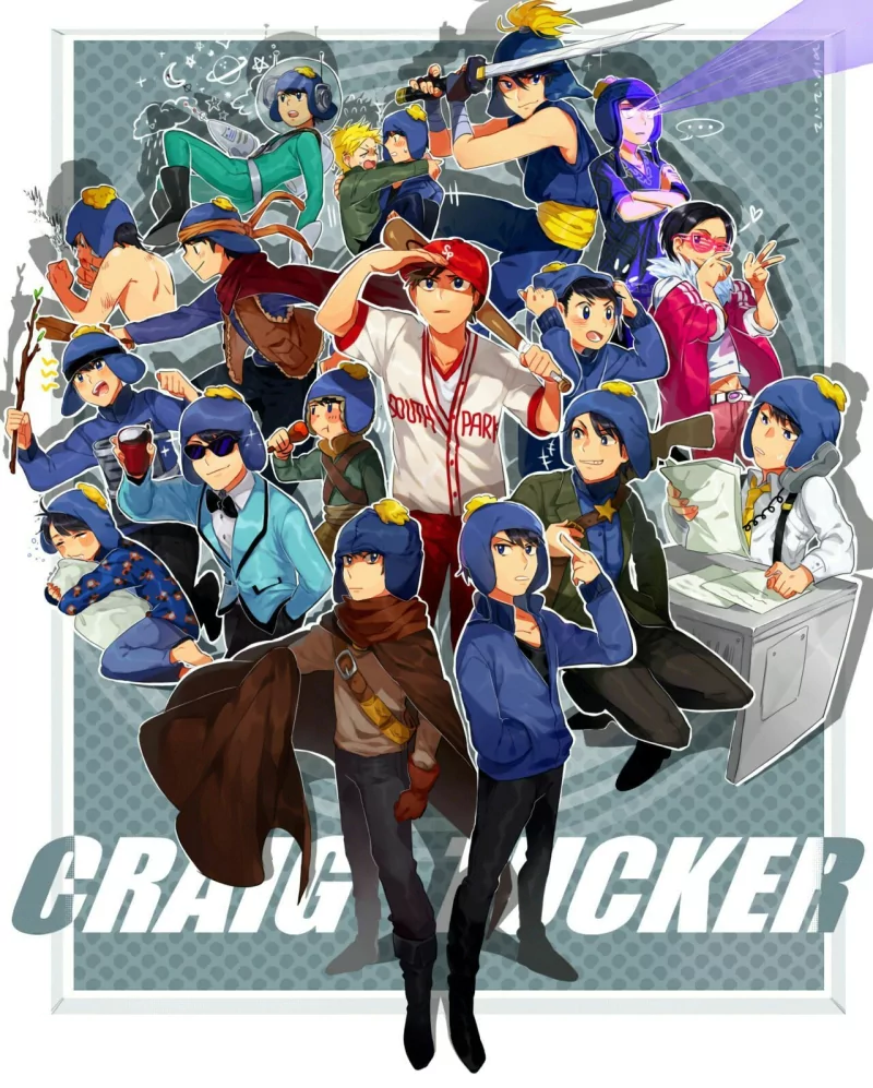 Tweek Tweak hat cap baseball bat Super Craig (South Park) Craig Tucker TV Show South Park Image