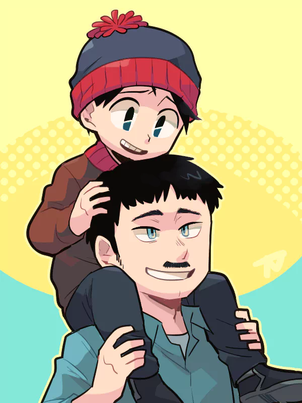 hat smile Stan Marsh Randy Marsh TV Show South Park Image