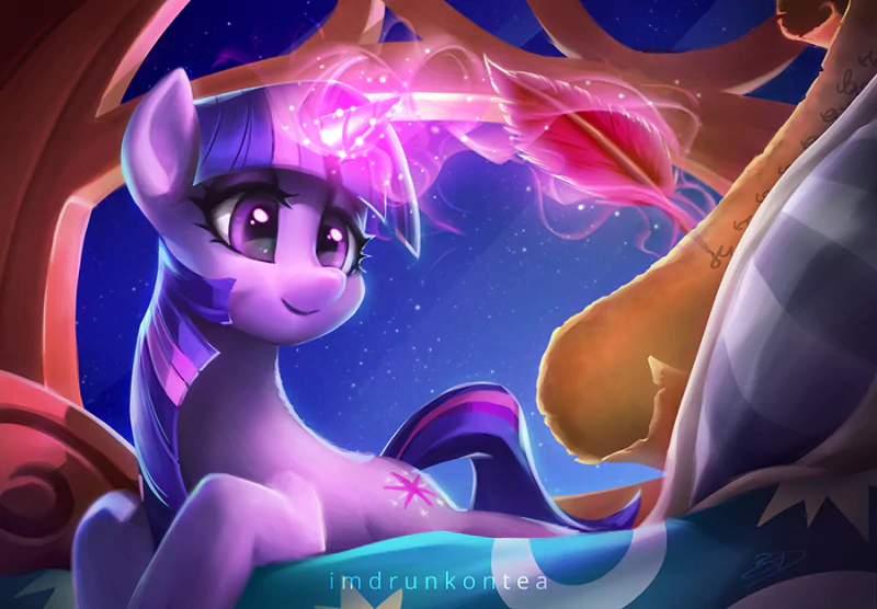 unicorn feather magic purple eyes Twilight Sparkle My Little Pony TV Show My Little Pony: Friendship Is Magic Image