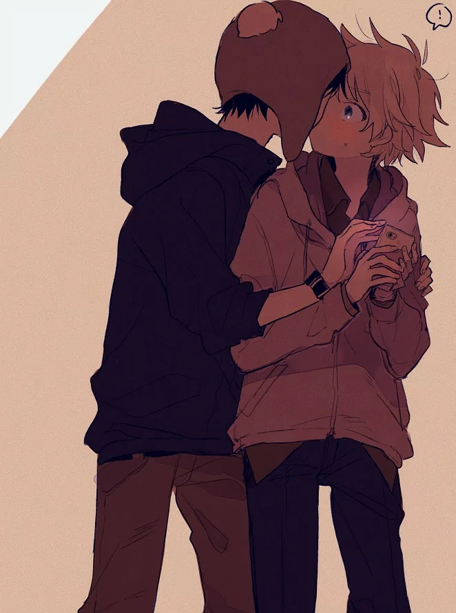 phone kiss Tweek Tweak Craig Tucker TV Show South Park Image