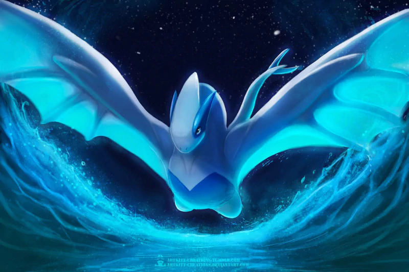 flying pokémon Lugia (Pokémon) Anime Pokemon Image