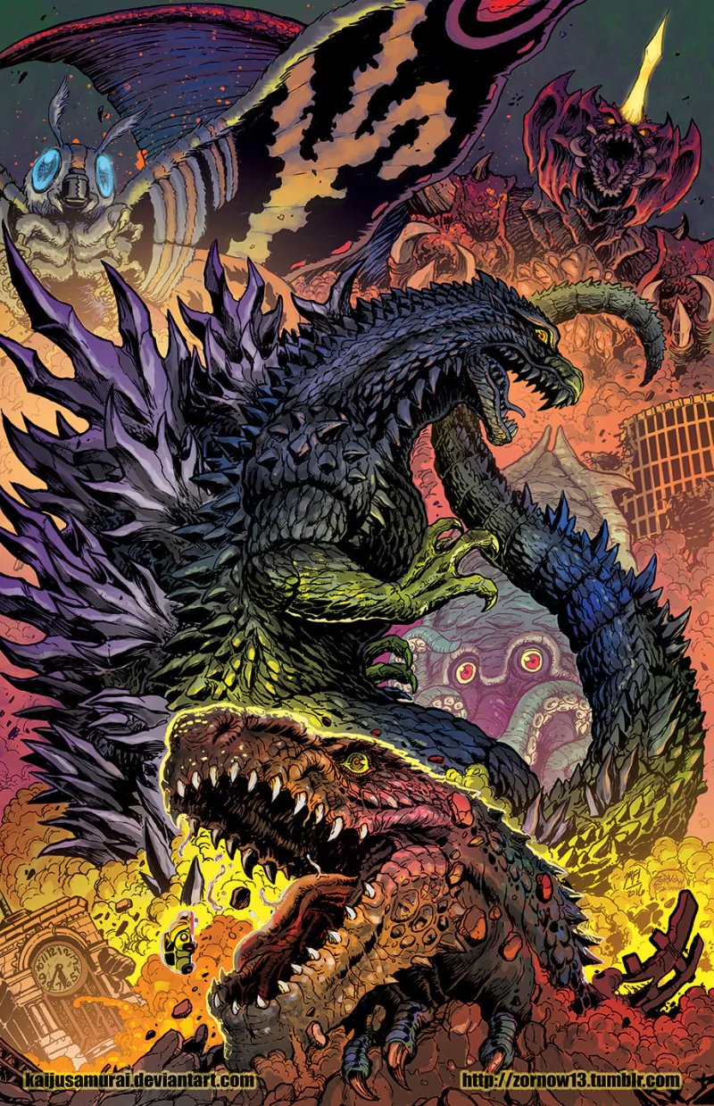 IDW Comics monster Destroyah (Godzilla) Mothra (Godzilla) Zilla (Godzilla) Godzilla Comic godzilla: rulers of earth Image