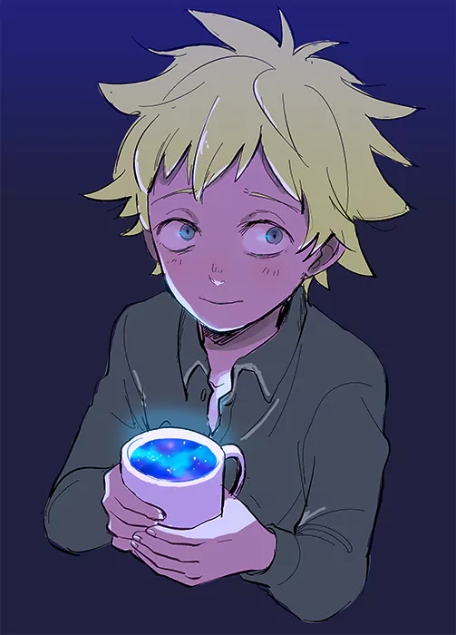 blonde coffee Tweek Tweak TV Show South Park Image