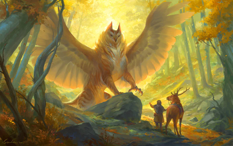  Golden Forest by Sandara Tang