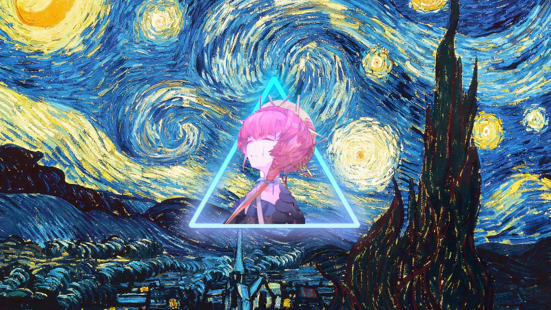  Fate/Grand Order Van Gogh (Foreigner) Picture-In-Picture Anime Wallpaper