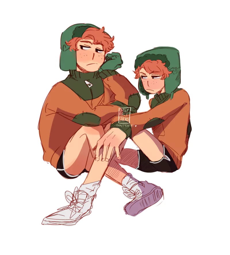 red hair shorts hat legs Kyle Broflovski TV Show South Park Image