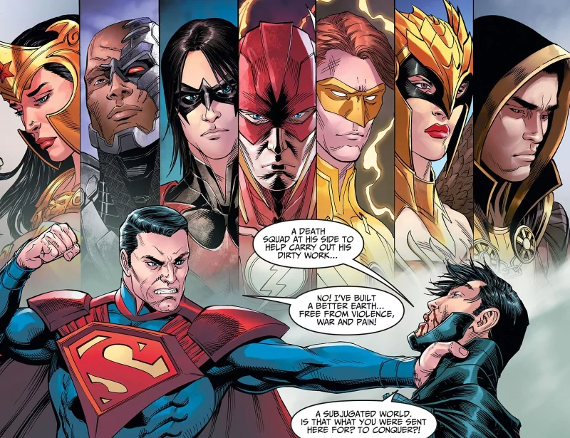 Comic Injustice: Gods Among Us Image