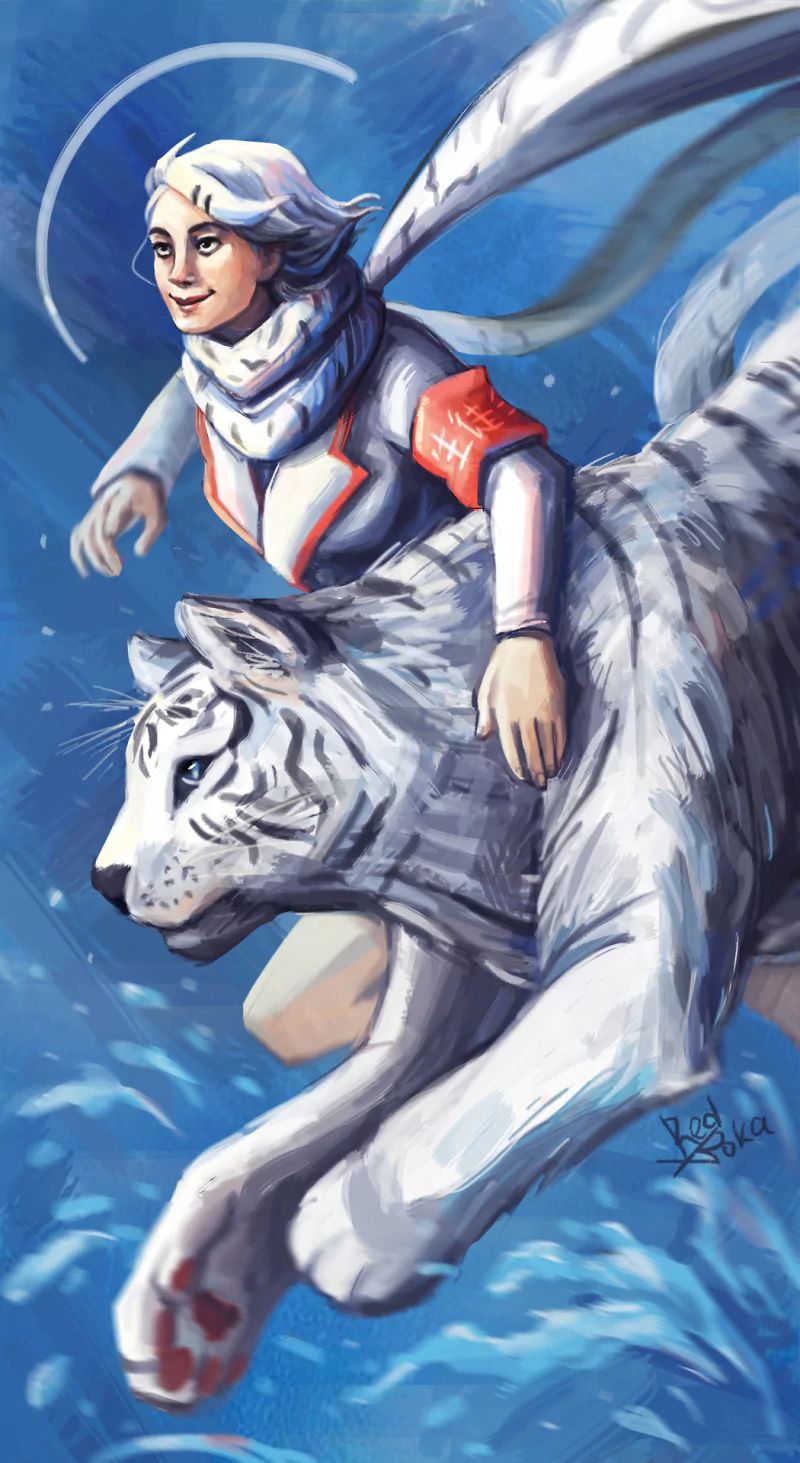 white tiger Shiromi Torayoshi video game Yandere simulator Image