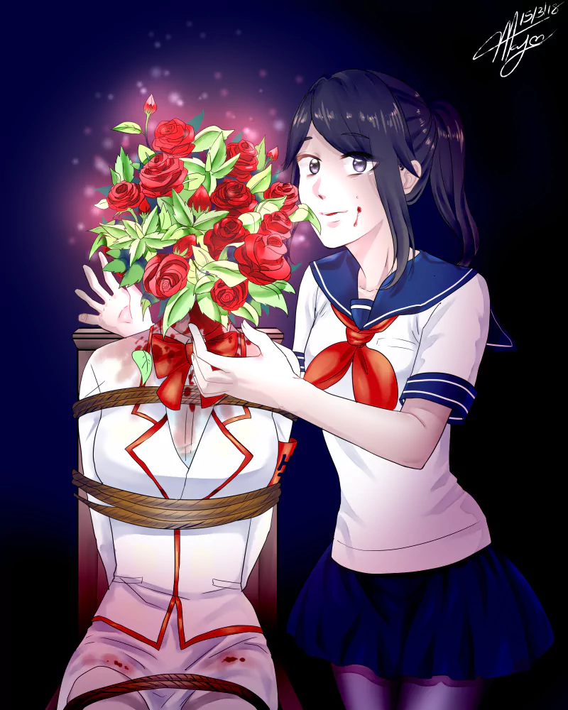 Ayano Aishi video game Yandere simulator Image