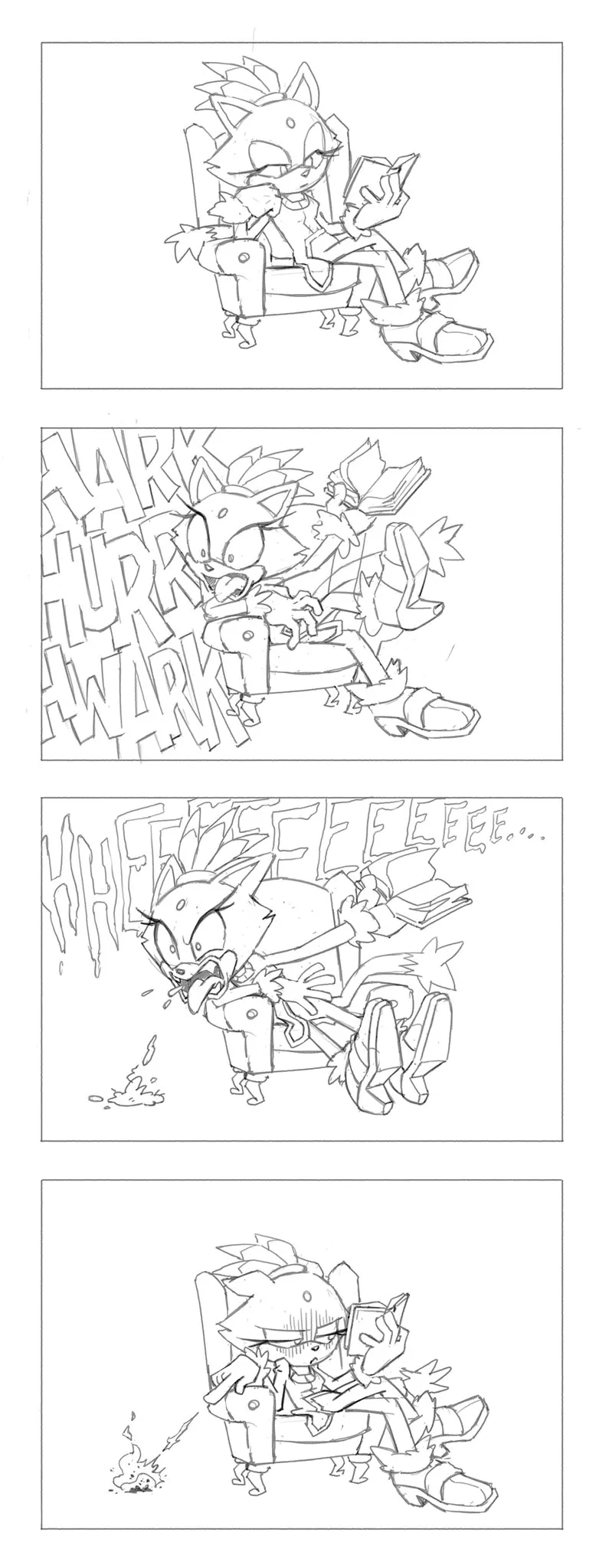 funny Blaze the Cat video game Sonic the Hedgehog Image