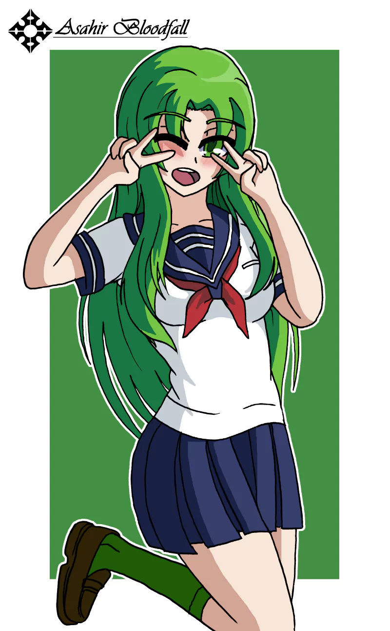 Midori Gurin video game Yandere simulator Image