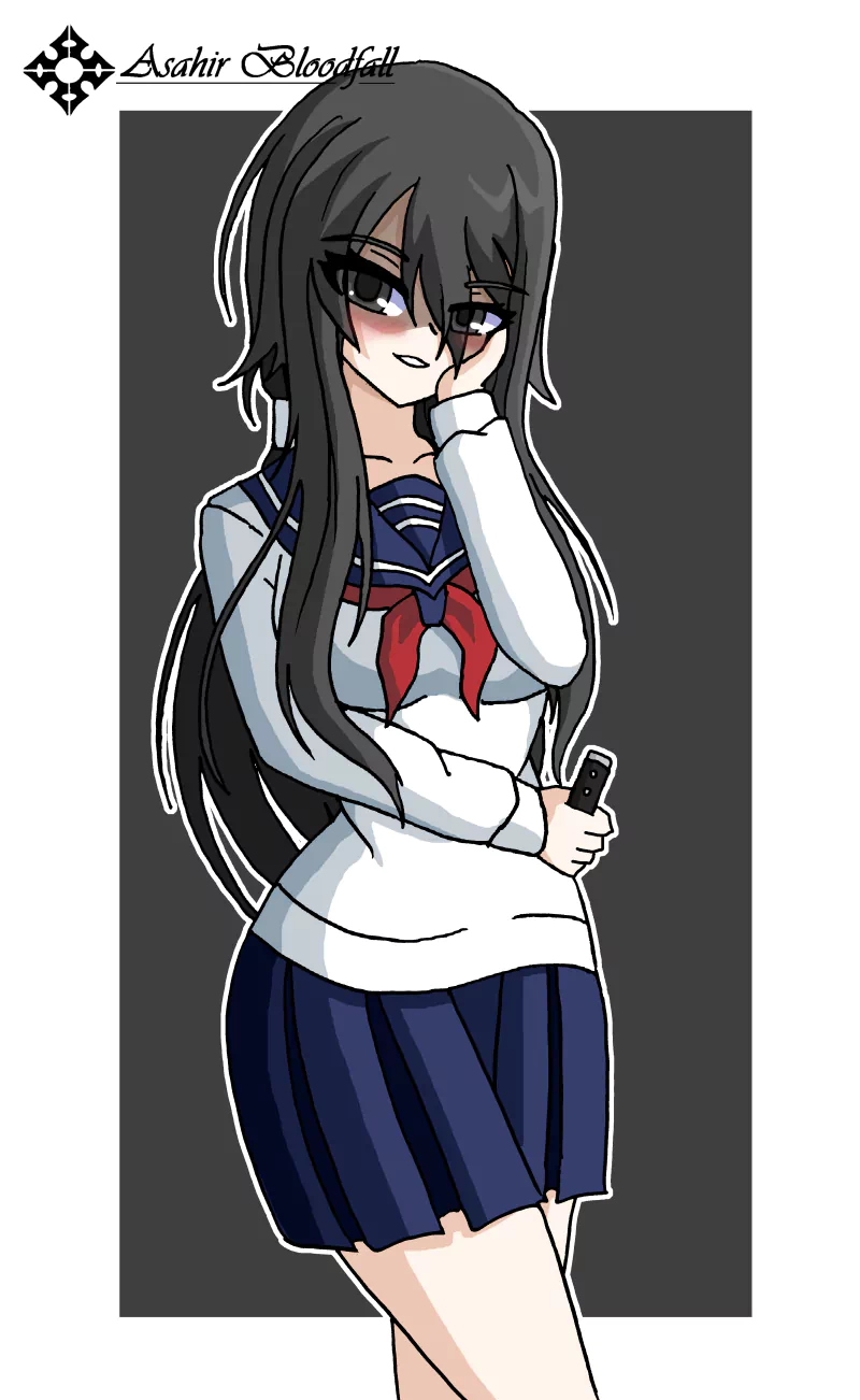 Ryoba Aishi video game Yandere simulator Image