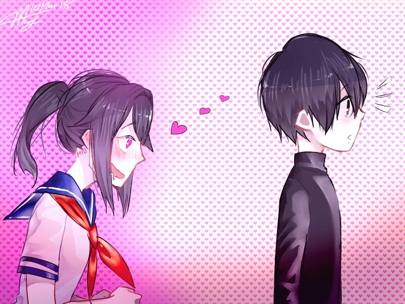Taro Yamada Ayano Aishi video game Yandere simulator Image