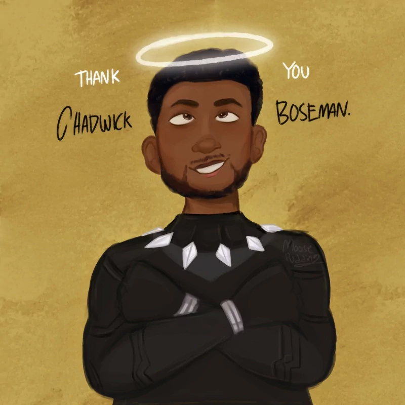 T'Challa Black Panther (Marvel Comics) Celebrity Chadwick Boseman Image