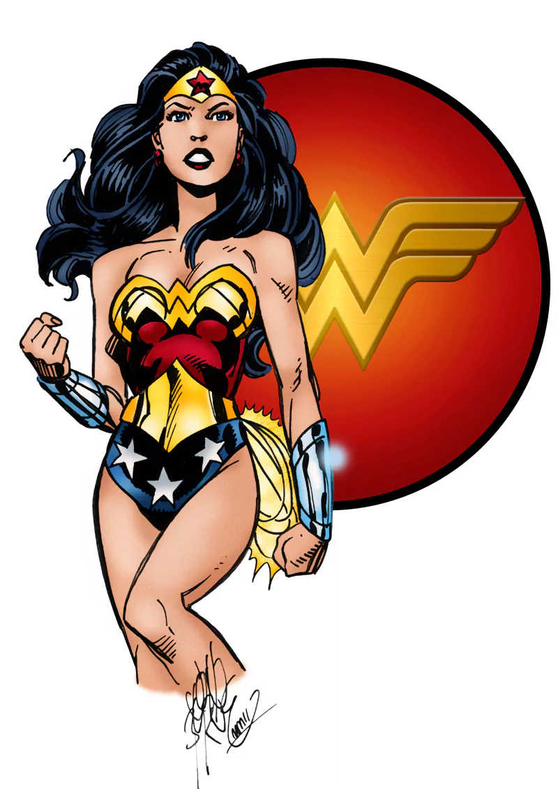 black hair DC Comics Diana Prince Lasso of Truth Comic Wonder Woman Image
