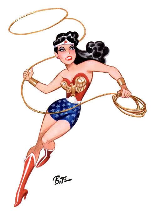 Wonder Woman Art by Bruce Timm