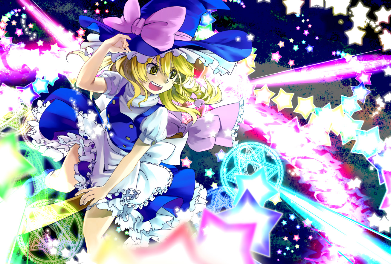 Marisa thrill take care. Touhou Marisa.