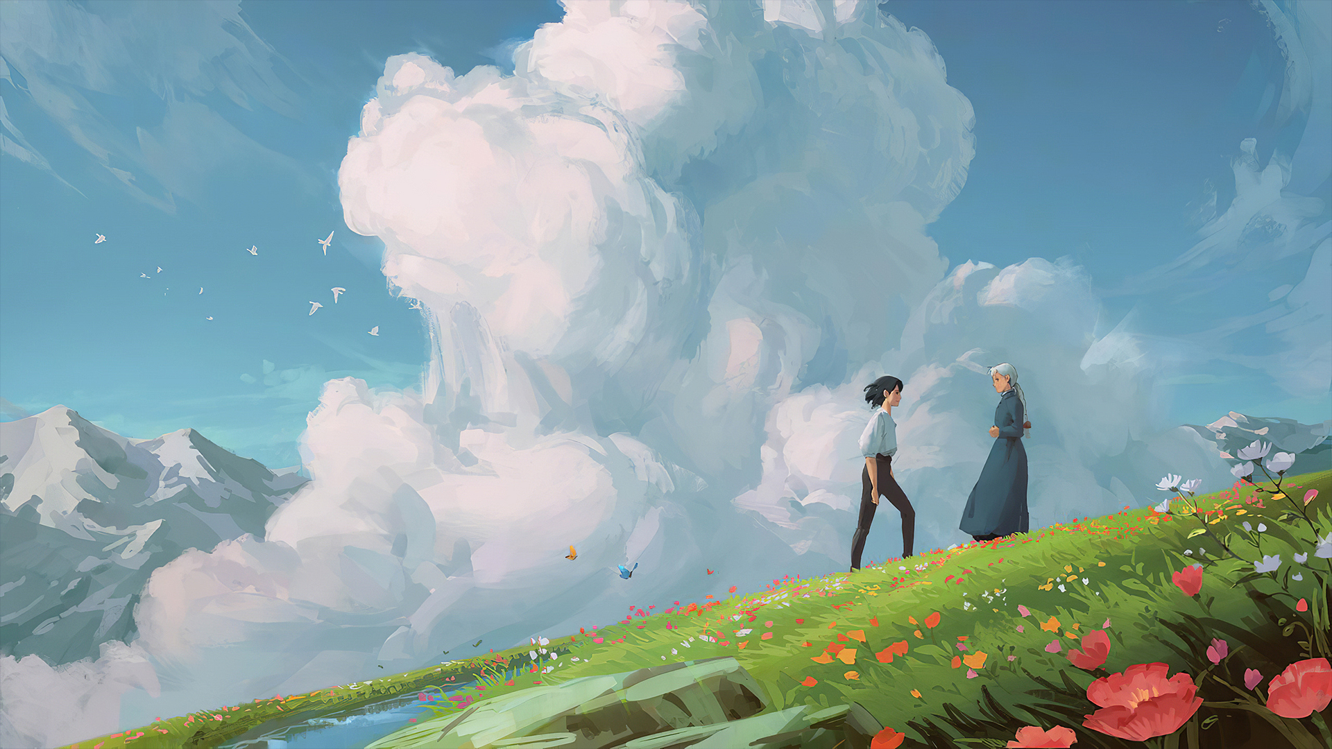 Howl S Moving Castle Art Id 1395 Art Abyss