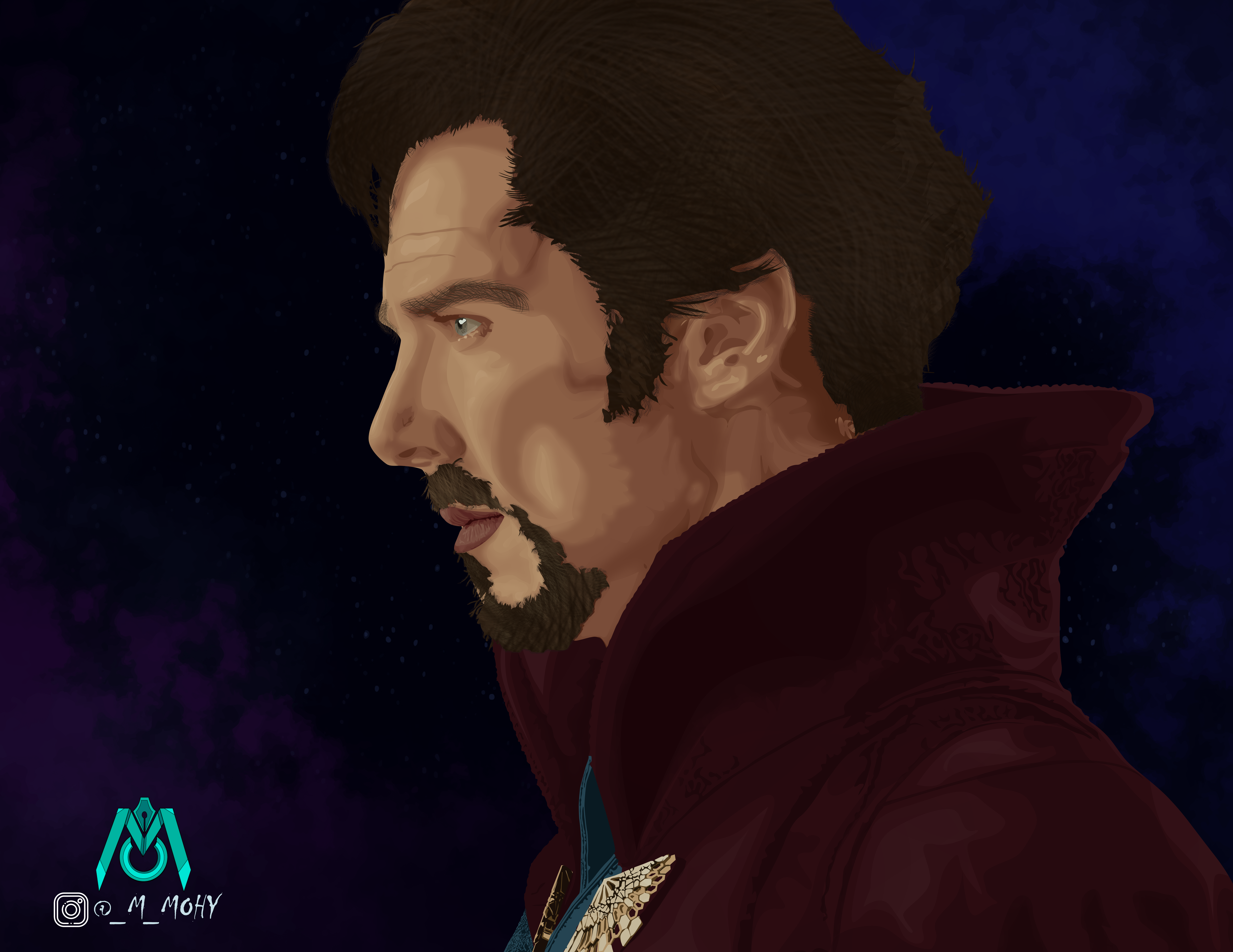 Doctor Strange Art by _Mohy_