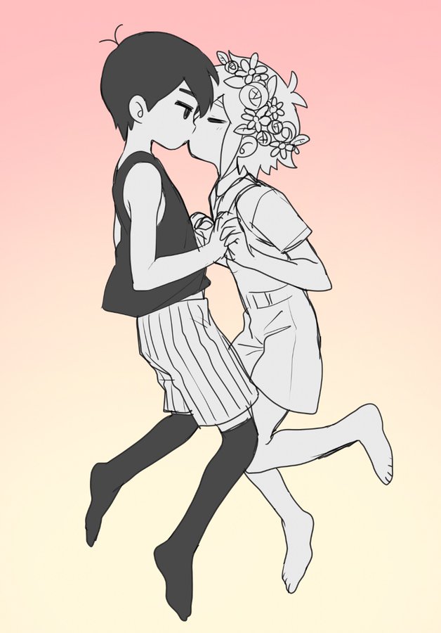 Download Shorts Black Hair Feet Socks Kiss Basil (Omori) Omori ...