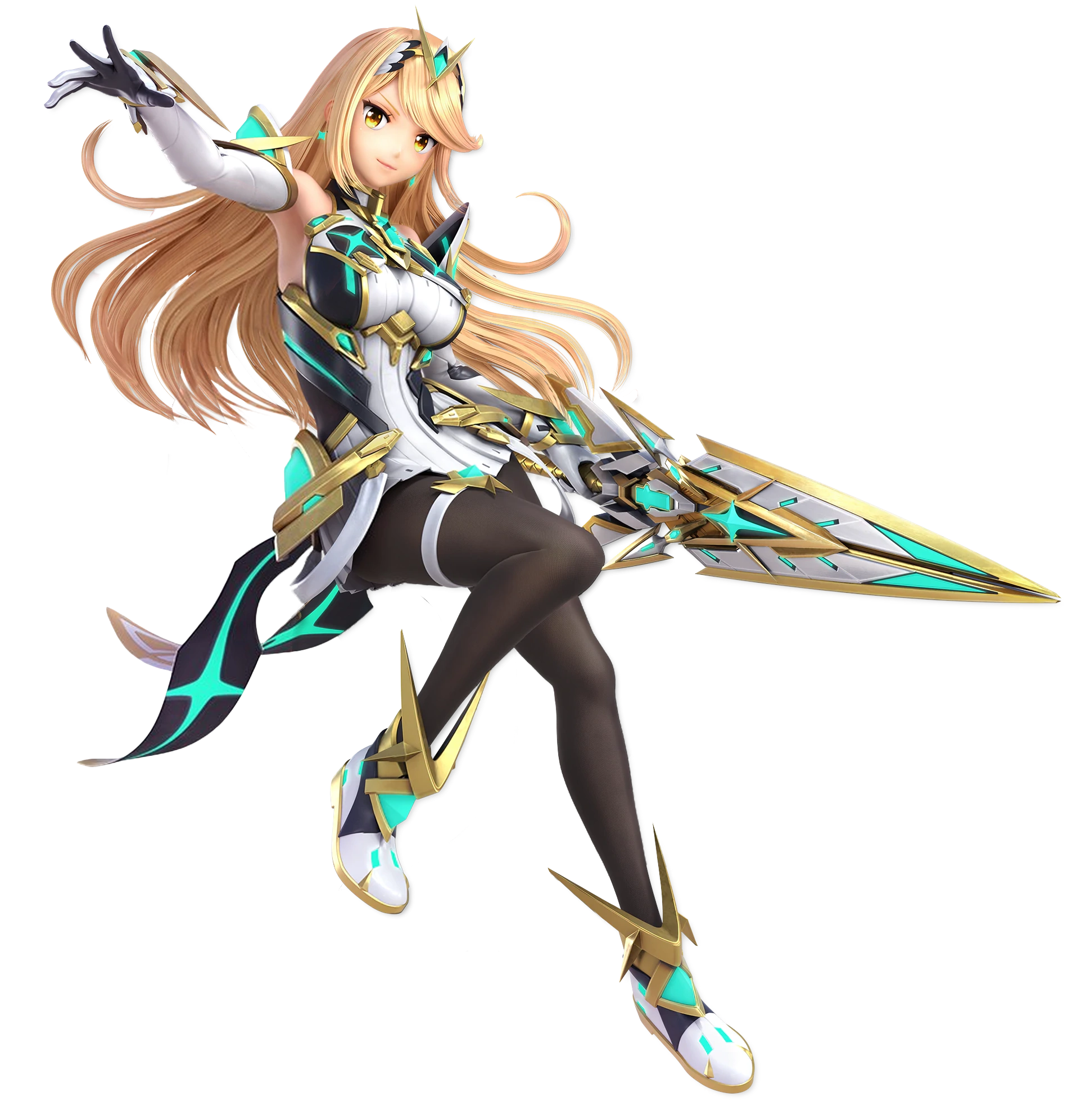 Download Mythra (Xenoblade) Video Game Super Smash Bros. Ultimate Art