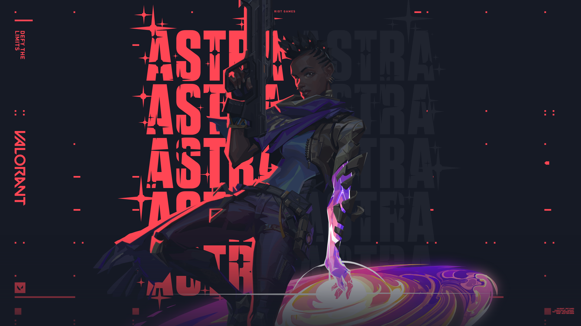Valorant Astra Wallpaper Ultra HD 4k by Riley_Centurion