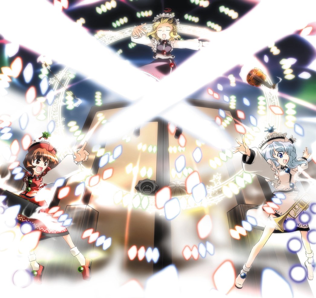 Download Lyrica Prismriver Lunasa Prismriver Merlin Prismriver Anime Touhou Art