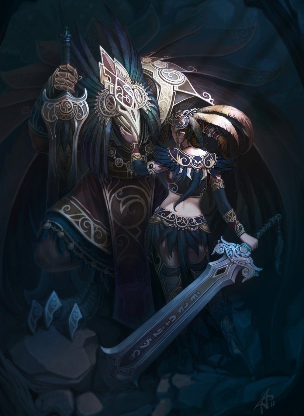 Download Fantasy Woman Warrior Art