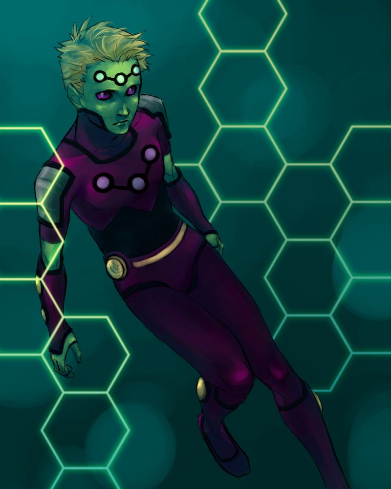 Download Brainiac 5 TV Show Legion Of Super-Heroes Art