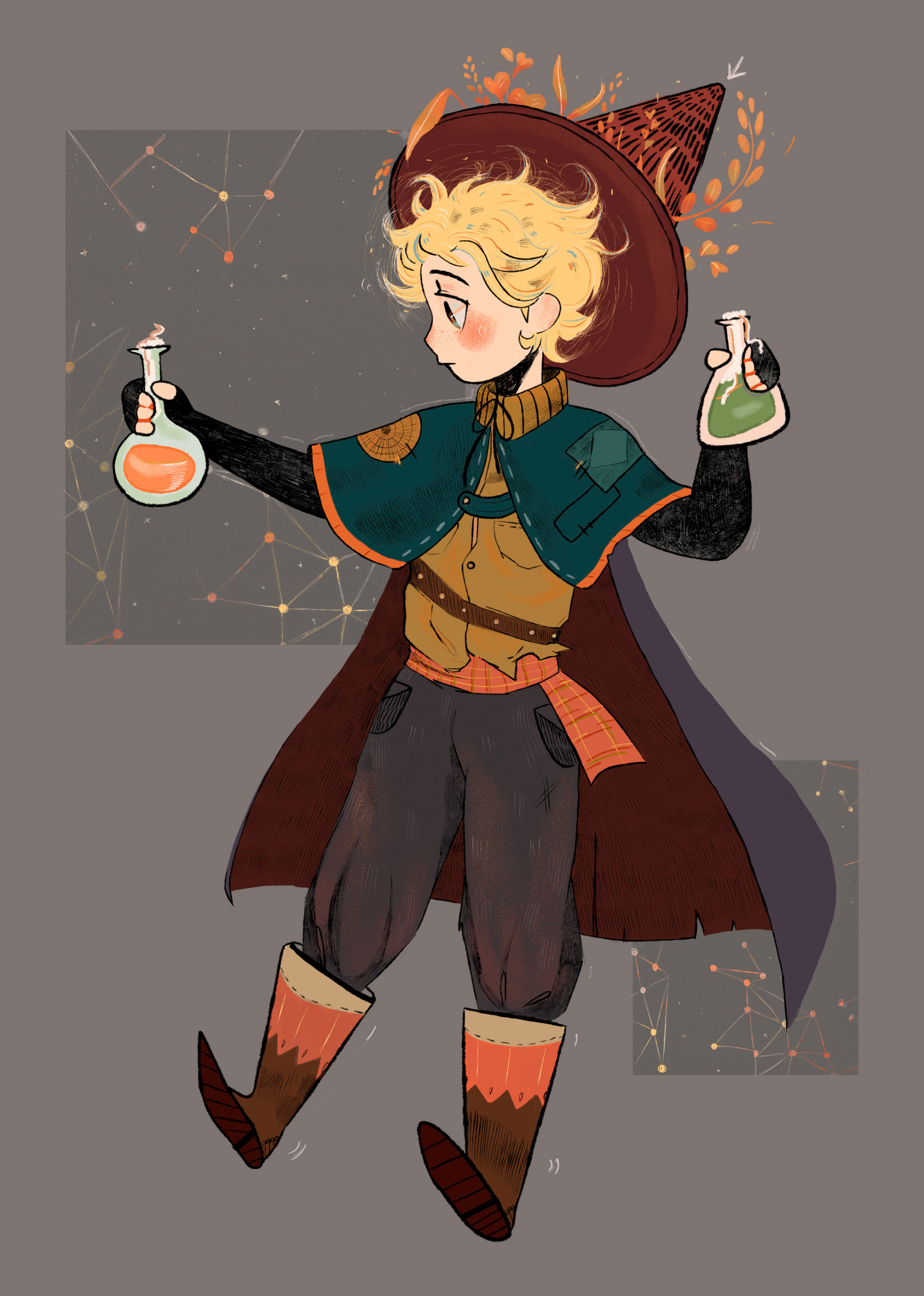 Download Witch Hat Witch Blonde Tweek Tweak TV Show South Park Art