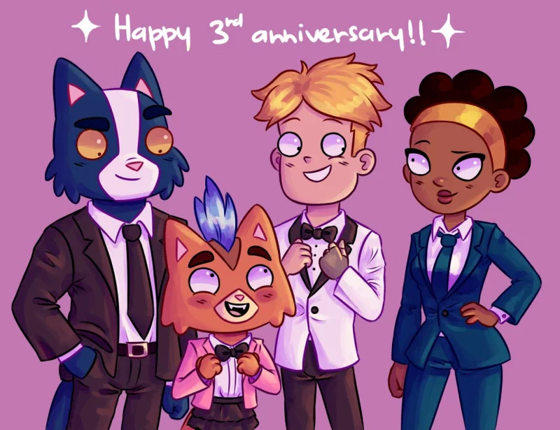 blonde brown hair smile Little Cato (Final Space) Quinn Airgon Avocato (Final Space) Gary Goodspeed TV Show Final Space Image