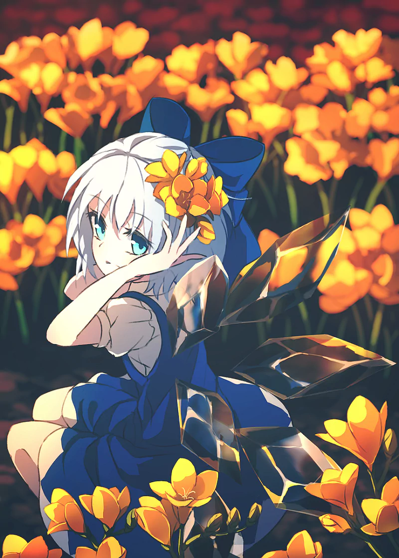 Cirno (Touhou) Anime Touhou Image