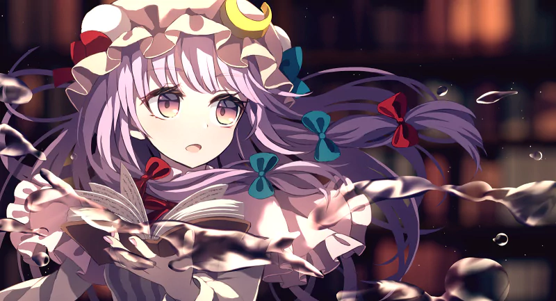 Patchouli Knowledge Anime Touhou Image