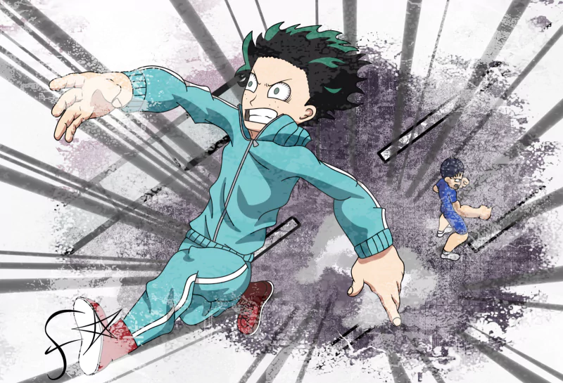  Izuku Midoriya's First Smash