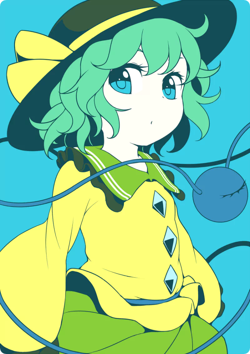 Koishi Komeiji Anime Touhou Image