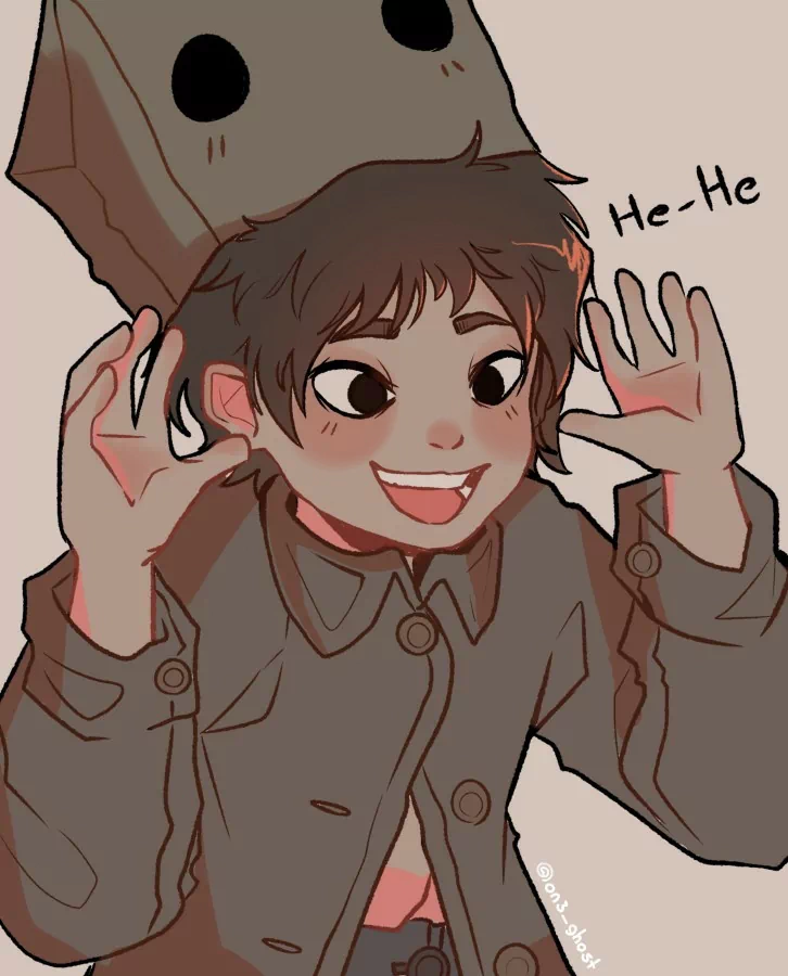 face brown hair Mono (Little Nightmares) video game Little Nightmares II Image