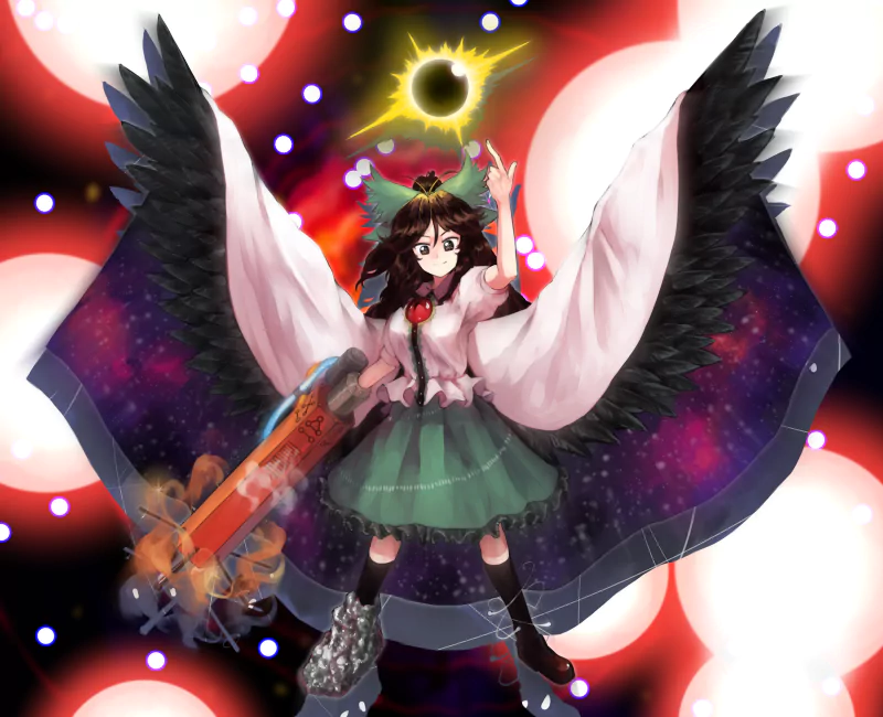 Utsuho Reiuji Anime Touhou Image