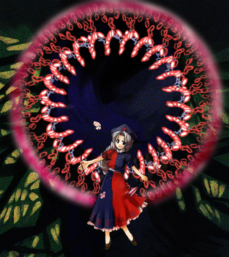 Eirin Yagokoro Anime Touhou Image
