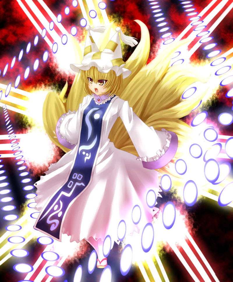 Ran Yakumo Anime Touhou Image