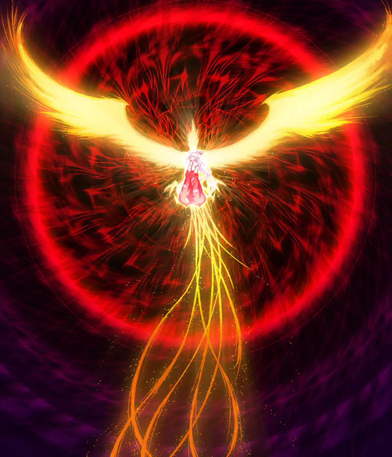Fujiwara no Mokou Anime Touhou Image