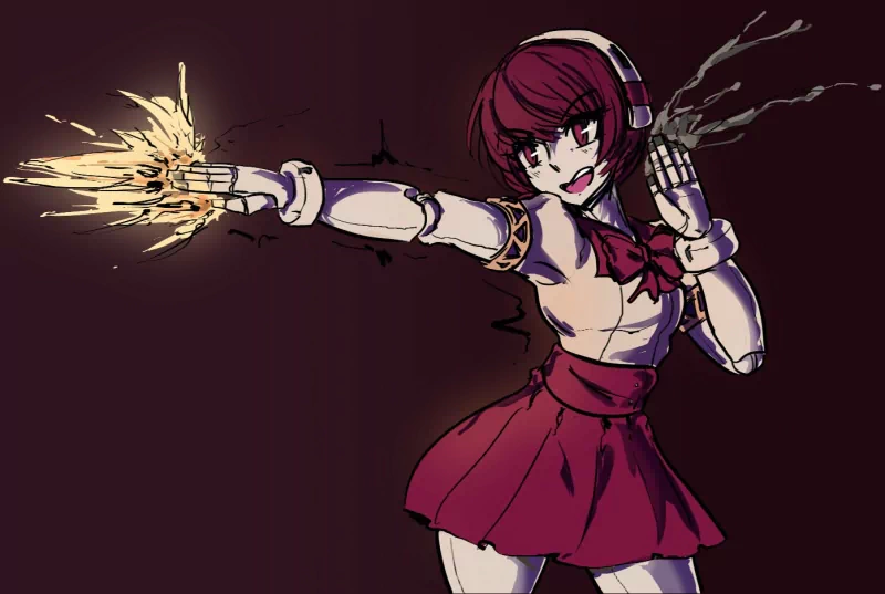 Dorothy Haze video game VA-11 Hall-A: Cyberpunk Bartender Action Image