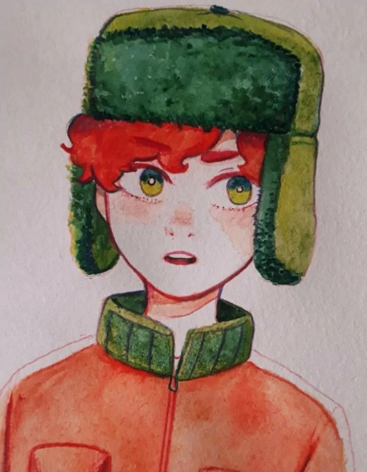 red hair hat green eyes Kyle Broflovski TV Show South Park Image