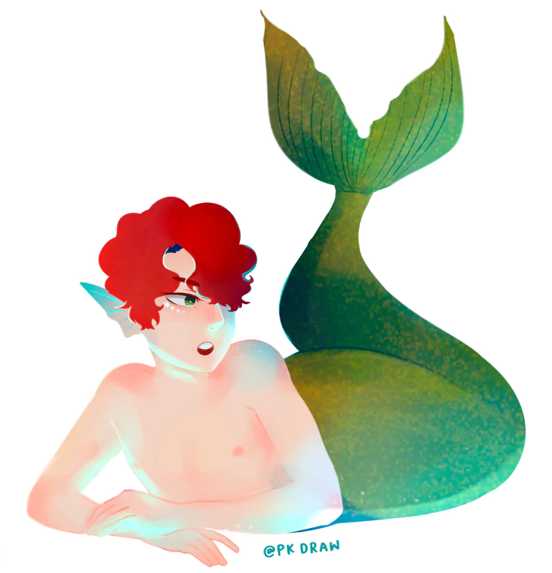 green eyes merman red hair Kyle Broflovski TV Show South Park Image